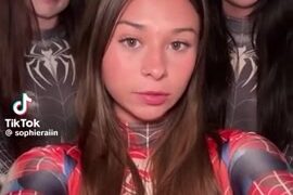 Sophie Rain Spider Man Sex Tape Lesbians Threesome Onlyfans